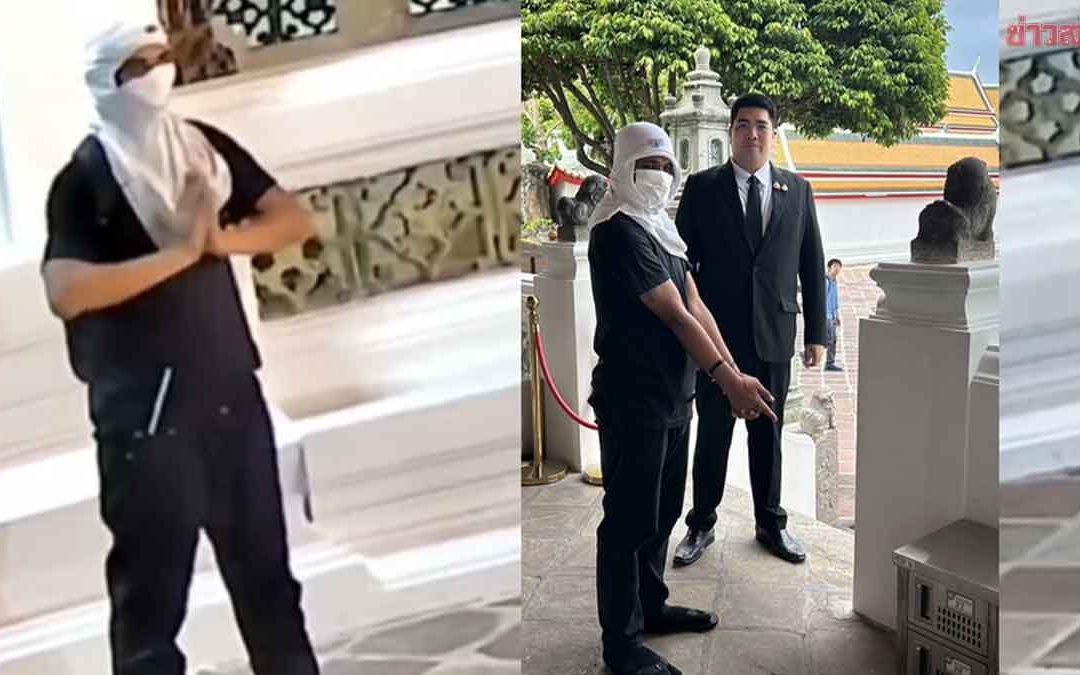 ลักเงินตู้บริจาควัดโพธิ์ สาวปีนกำแพงและลักเงิน