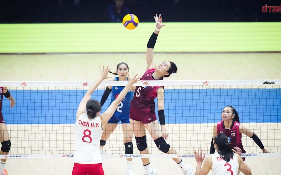 วอลเลย์บอลสาวไทย พ่าย จีน ตัดดาว – ศศิภาพร ทำแต้มมากสุด