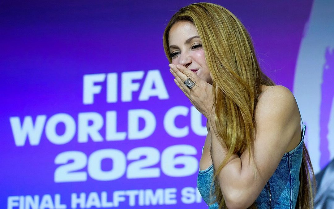 ชากีรา เตรียมขึ้นแสดงพิธีเปิดฟุตบอลโลก 2026 ที่เม็กซิโก